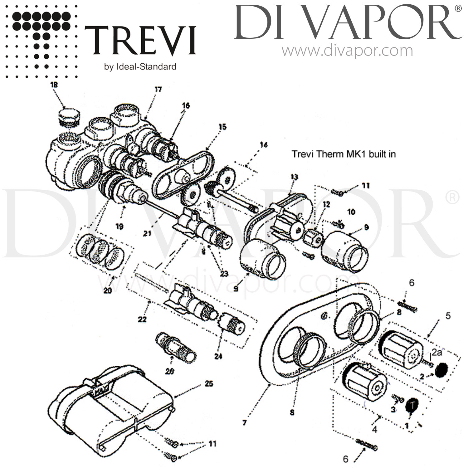 Trevi Mixer Showers Spare Parts Reviewmotors.co